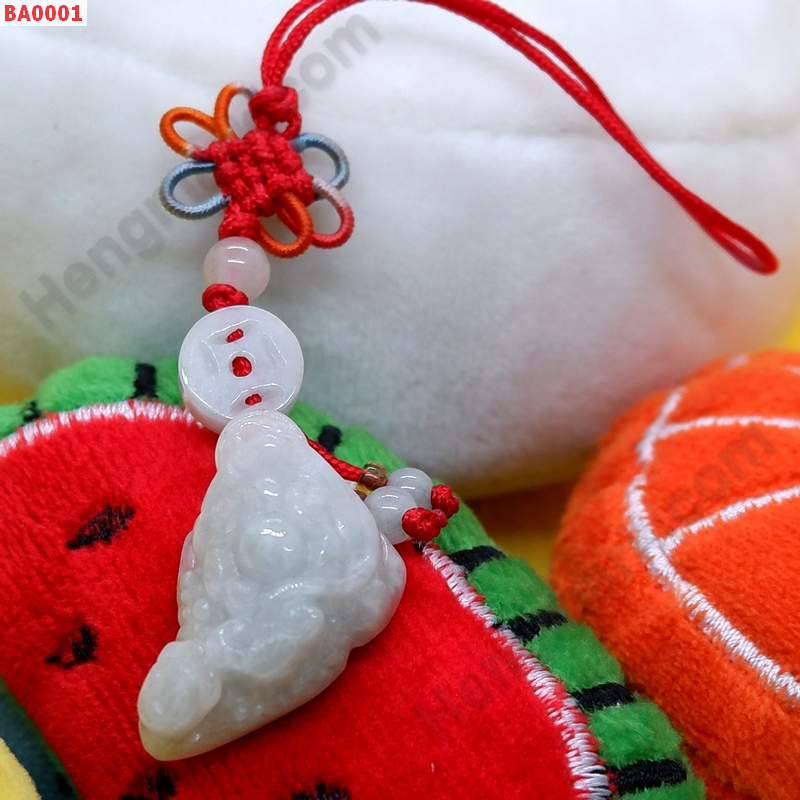 BA0001 คางคกสวรรค์ หยกแท้ สีขาว ราคา 299 บาท http://ww2.hengmark.com/view_product/BA0001.htm