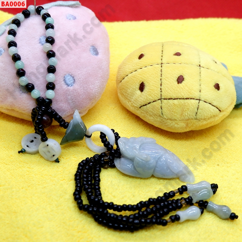 BA0006 สร้อยแขวน คางคกสวรรค์หยก ราคา 299 บาท http://ww2.hengmark.com/view_product/BA0006.htm