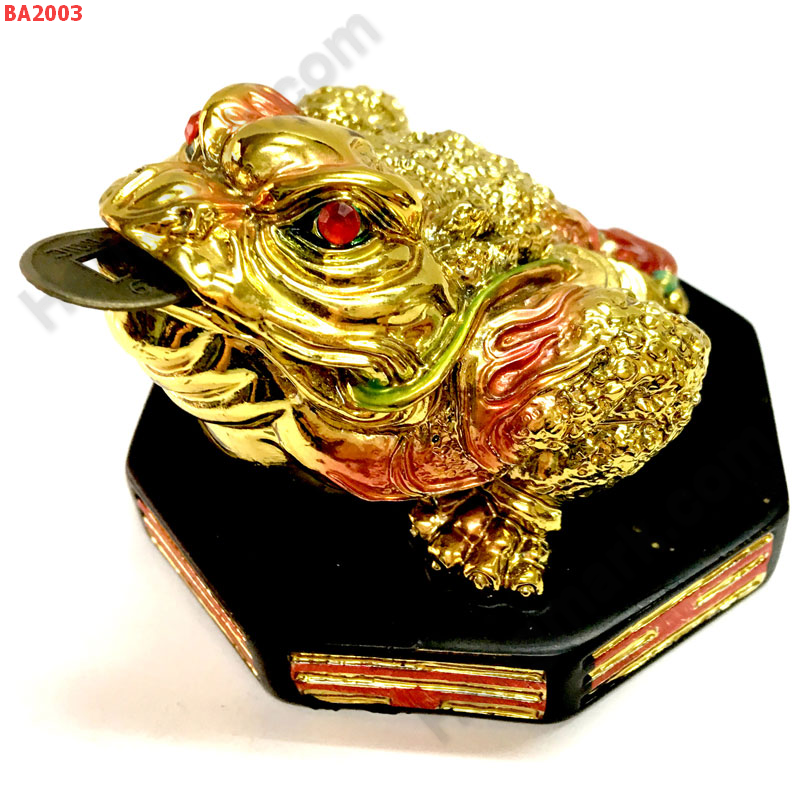 BA2003 คางคกสวรรค์ เรซิ่นเคลือบทอง ราคา 399 บาท http://ww2.hengmark.com/view_product/BA2003.htm