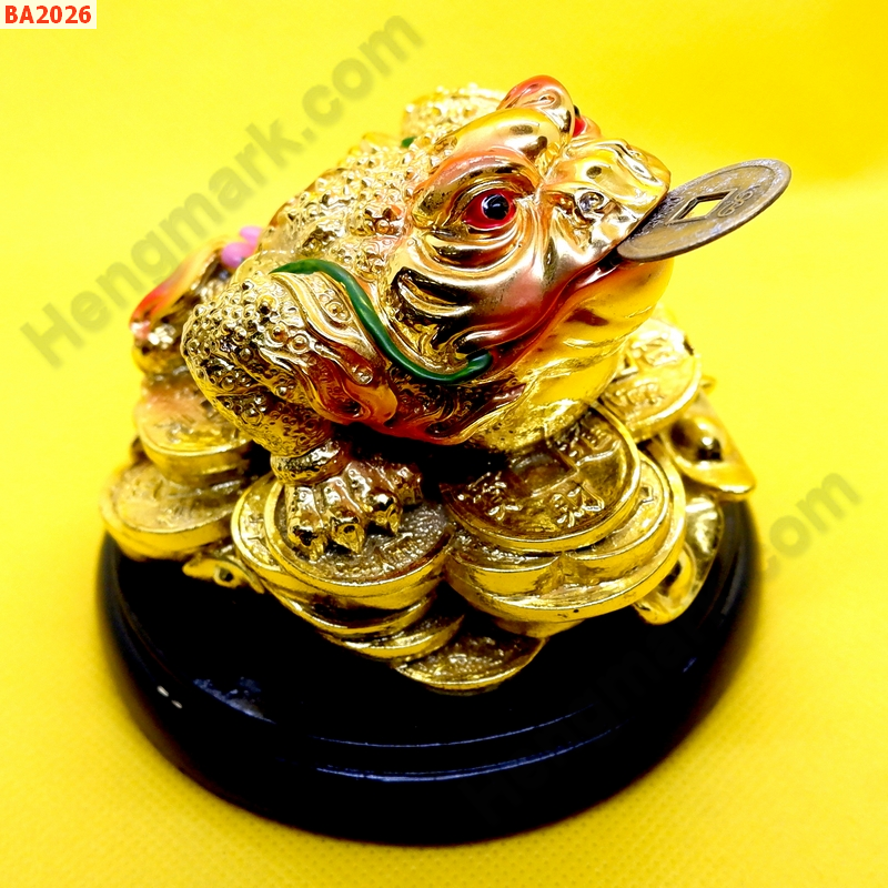 BA2026 กบคาบเหรียญเรซิ่นเคลือบทอง ราคา 249 บาท http://ww2.hengmark.com/view_product/BA2026.htm