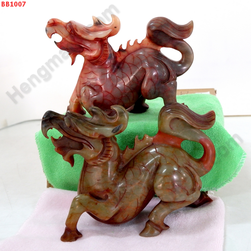 BB1007 กิเลนหินสีแดงคู่ตั้งโต๊ะ ราคา 5900 บาท http://ww2.hengmark.com/view_product/BB1007.htm