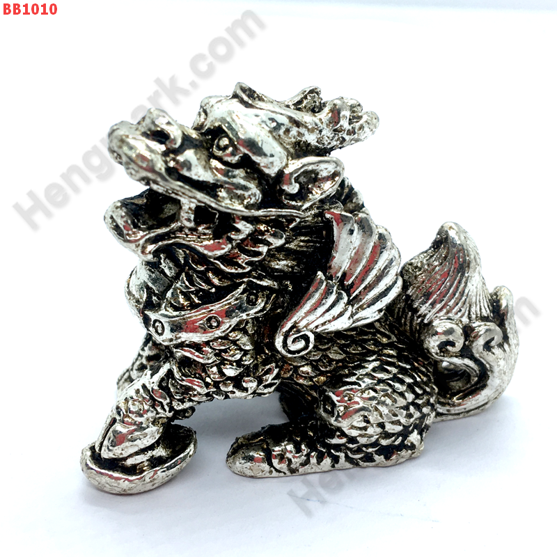 BB1010 กิเลนเดี่ยว โลหะสีเงิน ราคา 399 บาท http://ww2.hengmark.com/view_product/BB1010.htm