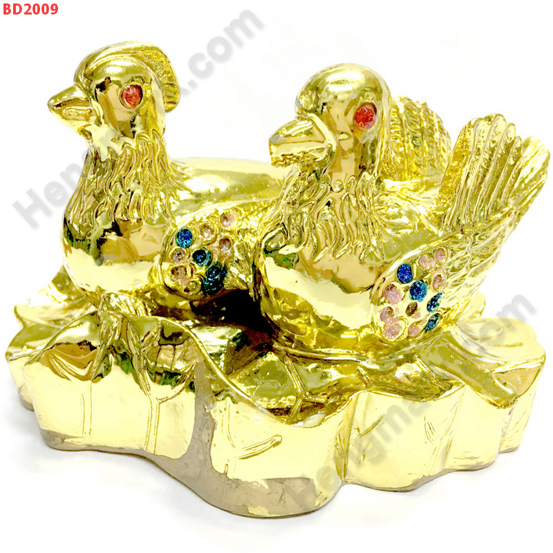 BD2009 เป็ดแมนดาริน เรซิ่นเคลือบทอง ราคา 249 บาท http://ww2.hengmark.com/view_product/BD2009.htm