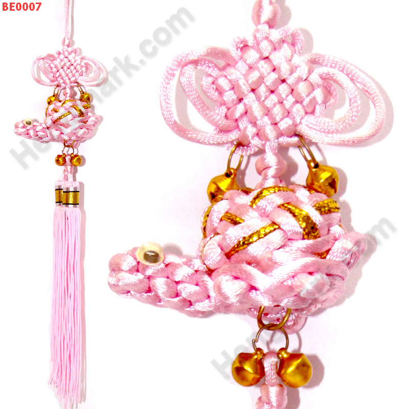 BE0007 เต่าเชือกถักสีชมพู ราคา 99 บาท http://ww2.hengmark.com/view_product/BE0007.htm