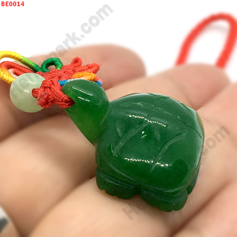 BE0014 เต่าหยกเขียวเข้ม พร้อมที่แขวน ราคา 199 บาท http://ww2.hengmark.com/view_product/BE0014.htm