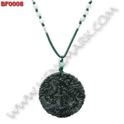 BF0008 จี้รูปหงส์-มังกร หินสีเขียว ราคา 199 บาท http://ww2.hengmark.com/view_product/BF0008.htm
