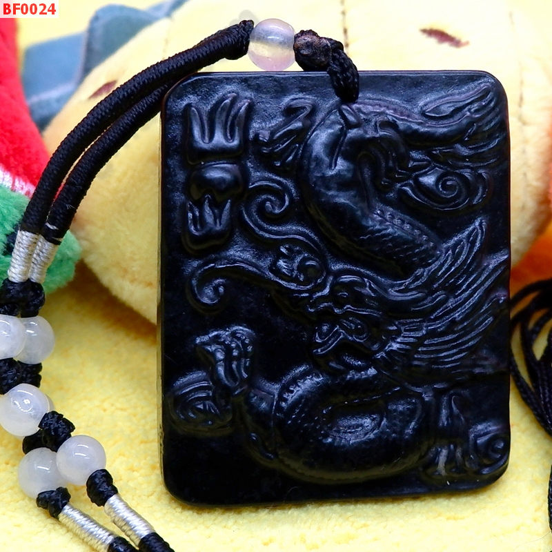 BF0024 สร้อยคอจี้หงส์-มังกร หยกดำ ราคา 299 บาท http://ww2.hengmark.com/view_product/BF0024.htm