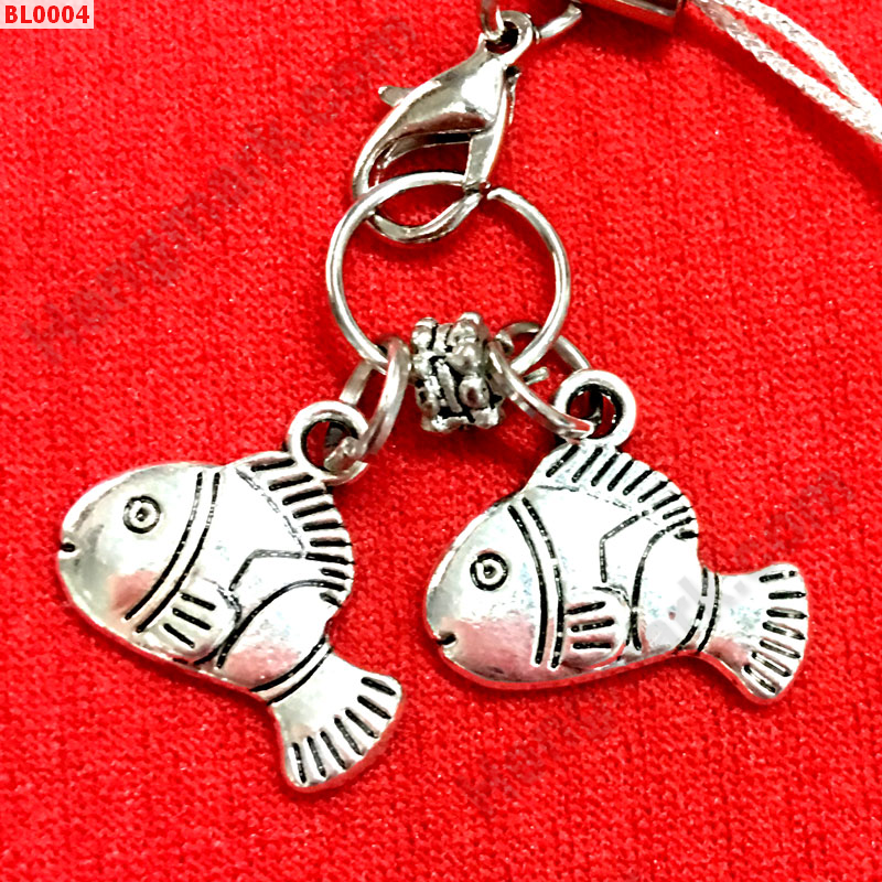 BL0004 ปลาคู่ แขวนมือถือ  ราคา 39 บาท http://ww2.hengmark.com/view_product/BL0004.htm