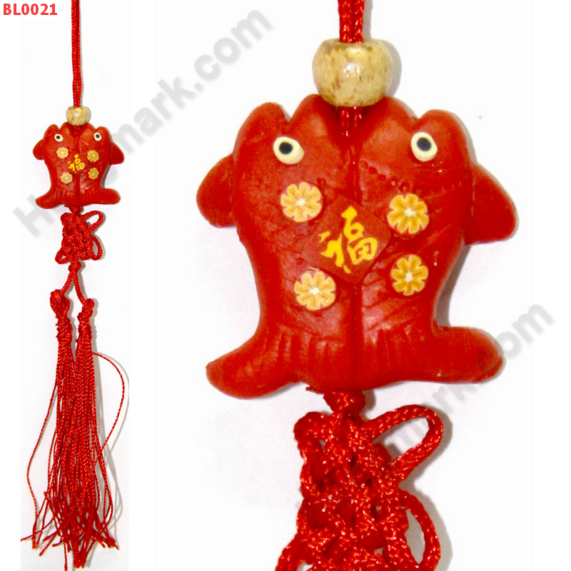 BL0021 ปลาคู่สีแดง แขวนมือถือ  ราคา 59 บาท http://ww2.hengmark.com/view_product/BL0021.htm