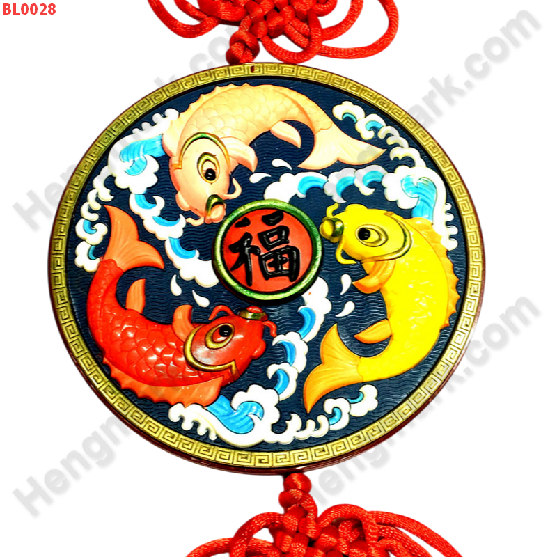 BL0028 ป้ายมงคล ปลา 3 ตัว พื้นน้ำเงิน ราคา 299 บาท http://ww2.hengmark.com/view_product/BL0028.htm