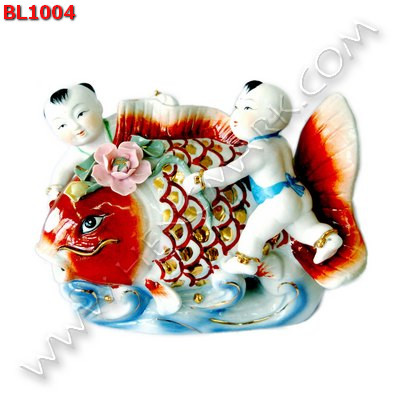BL1004 เด็กคู่จับปลา ราคา 799 บาท http://ww2.hengmark.com/view_product/BL1004.htm