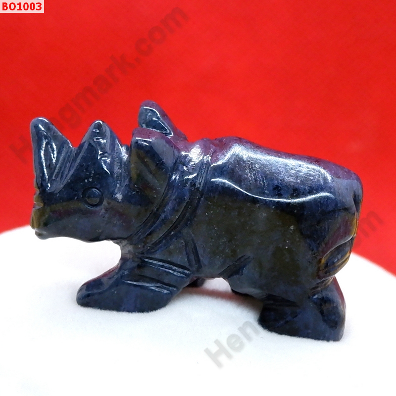 BO1003 แรดสีน้ำเงิน ขนาดเล็ก ราคา 399 บาท http://ww2.hengmark.com/view_product/BO1003.htm