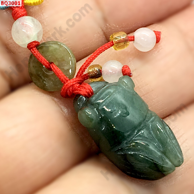 BQ3001 จั๊กจั่นหยก แขวนมือถือ ราคา 129 บาท http://ww2.hengmark.com/view_product/BQ3001.htm