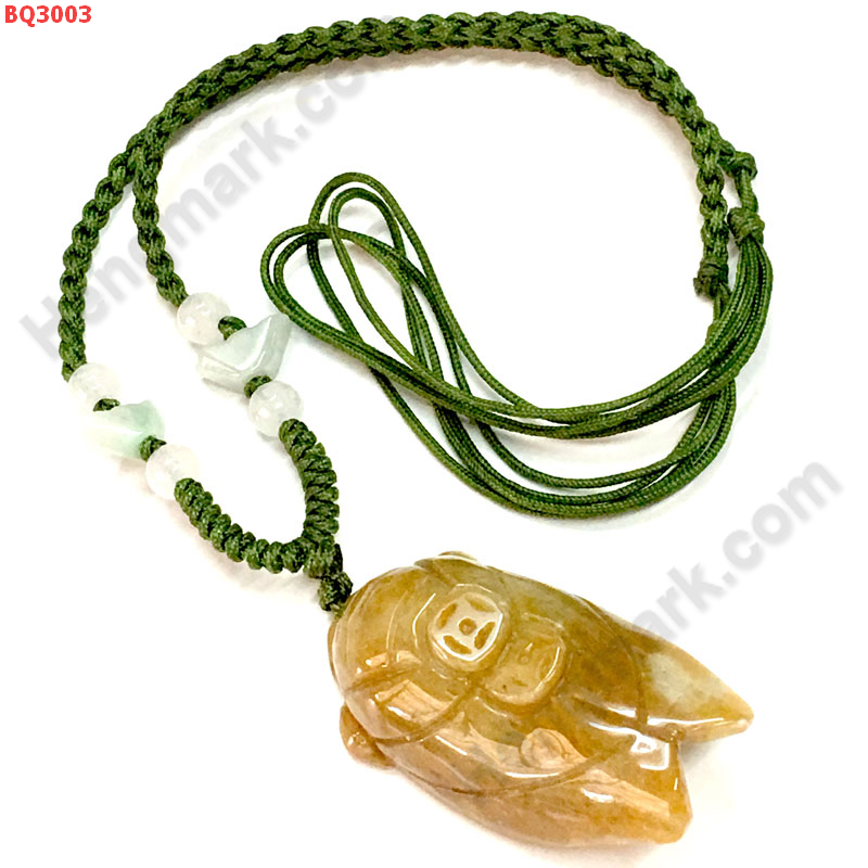 BQ3003 สร้อยคอ จั๊กจั่นหยกเหลือง ราคา 199 บาท http://ww2.hengmark.com/view_product/BQ3003.htm