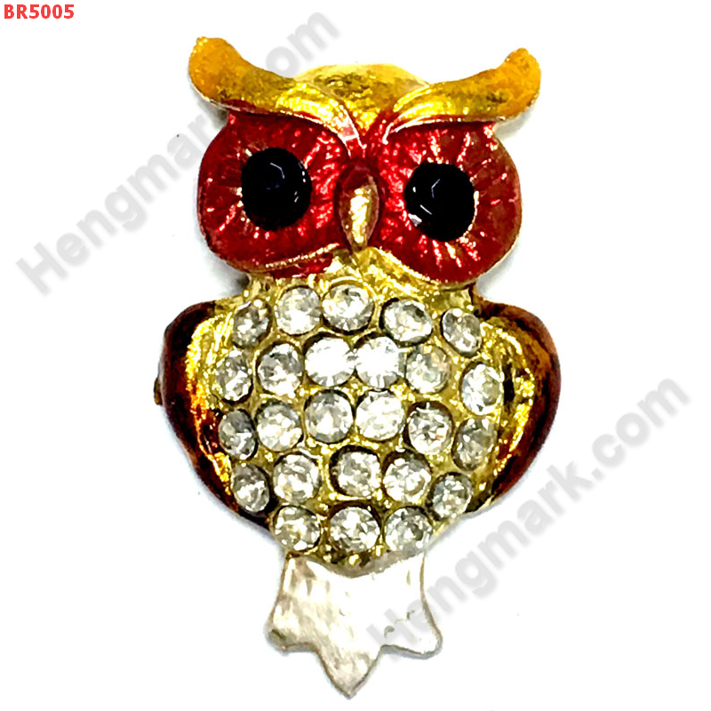 BR5005 นกฮูกฝังคริสตัล แม่เหล็กติดตู้เย็น ราคา 199 บาท http://ww2.hengmark.com/view_product/BR5005.htm