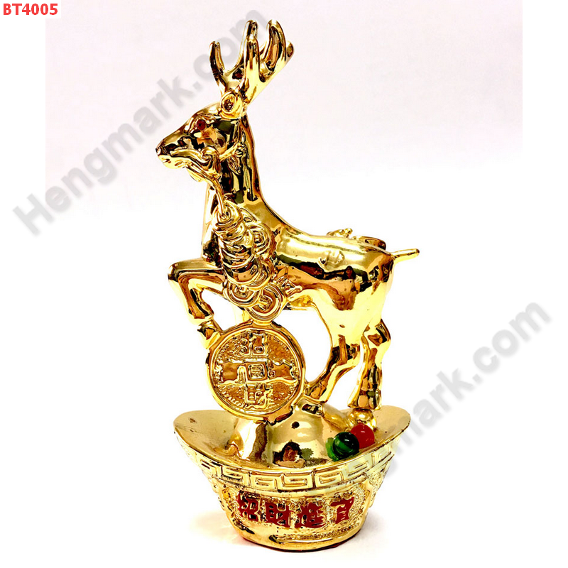 BT4005 กวางยืนบนก้อนทอง ทองเหลืองชุบทอง ราคา 899 บาท http://ww2.hengmark.com/view_product/BT4005.htm