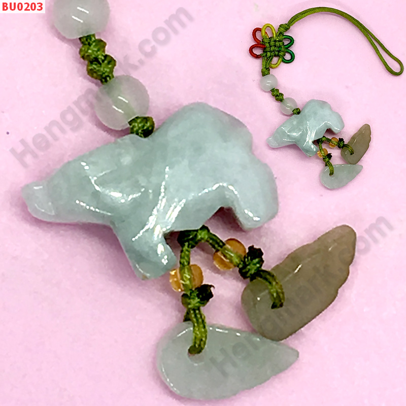 BU0203 วัวหยกแขวนมือถือ ราคา 99 บาท http://ww2.hengmark.com/view_product/BU0203.htm
