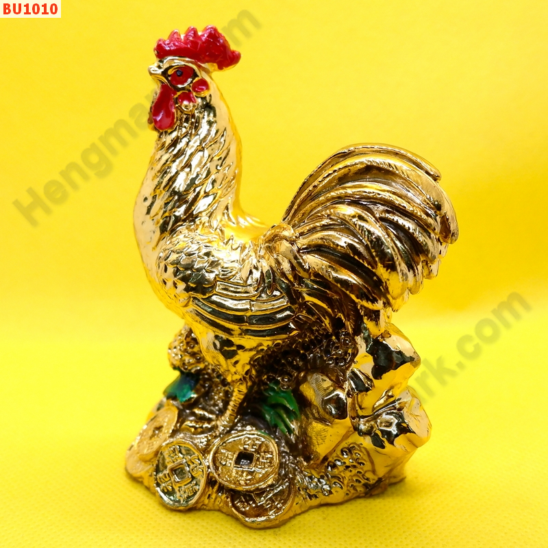 BU1010 ไก่เรซิ่นเคลือบทอง ราคา 249 บาท http://ww2.hengmark.com/view_product/BU1010.htm