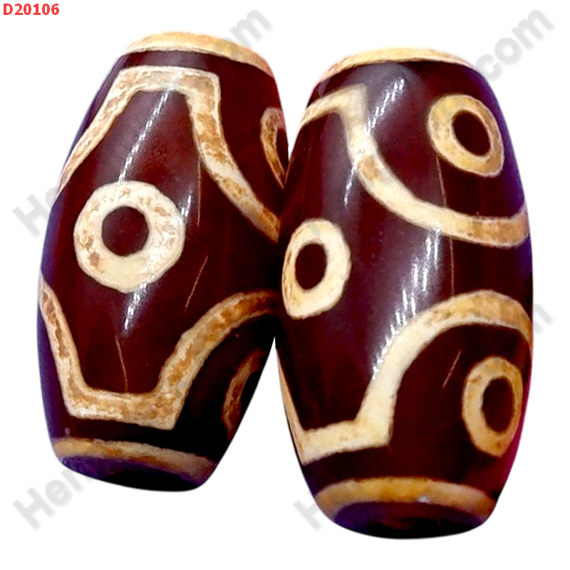 D20106 หินดีซีไอ ลาย 6 ตาเขี้ยวเสือคู่ ราคา 200 บาท http://ww2.hengmark.com/view_product/D20106.htm