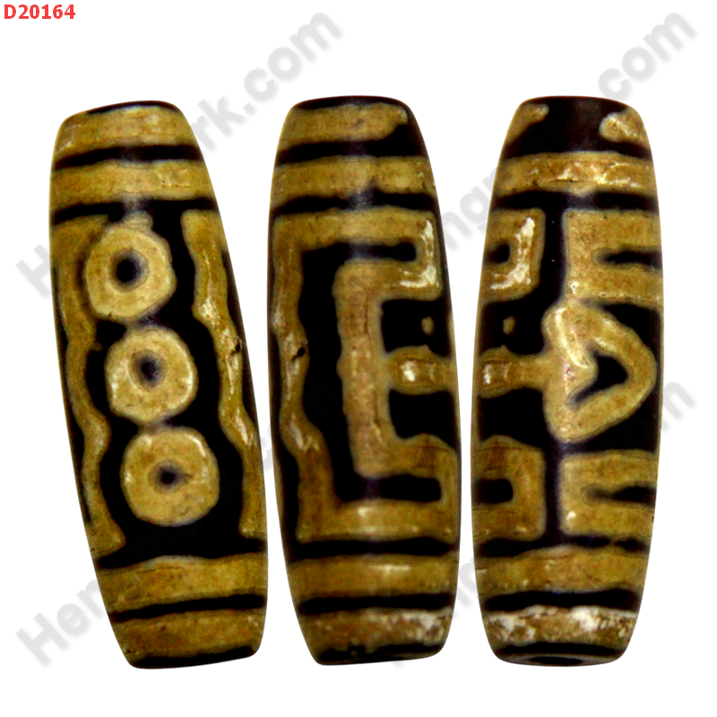 D20164 หินทิเบต 3 ตา ใบโพธิ์ เม็ดด้าน ราคา 200 บาท http://ww2.hengmark.com/view_product/D20164.htm