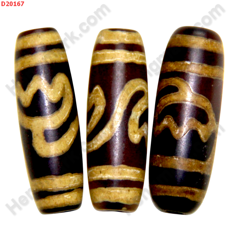 D20167 หินทิเบต ลายดอกบัว เม็ดด้าน ราคา 200 บาท http://ww2.hengmark.com/view_product/D20167.htm