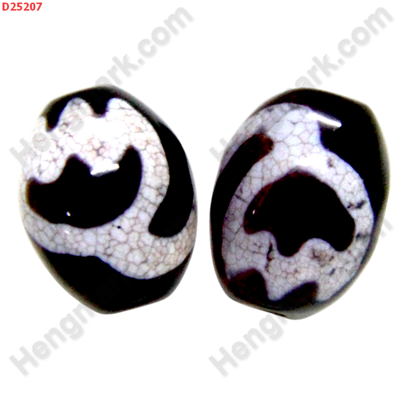 D25207 หินDZI ลายดอกบัว ราคา 250 บาท http://ww2.hengmark.com/view_product/D25207.htm