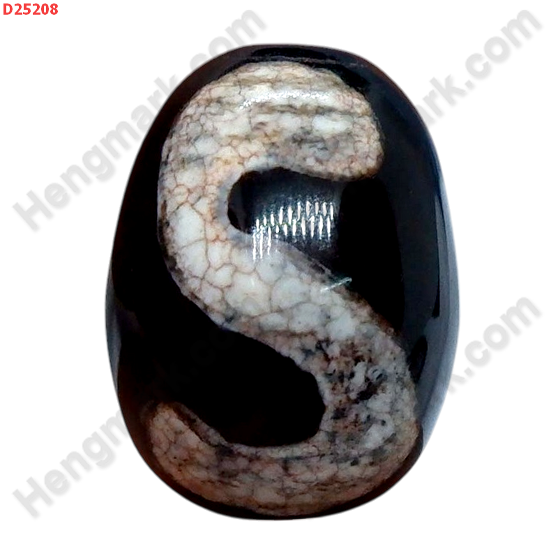 D25208 หินDZI ลายตะขอ ราคา 250 บาท http://ww2.hengmark.com/view_product/D25208.htm
