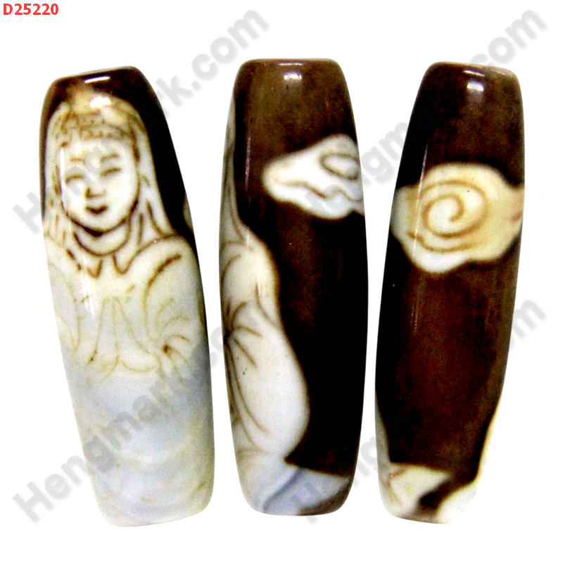 D25220 หิน DZI ลายกวนอิม ราคา 250 บาท http://ww2.hengmark.com/view_product/D25220.htm