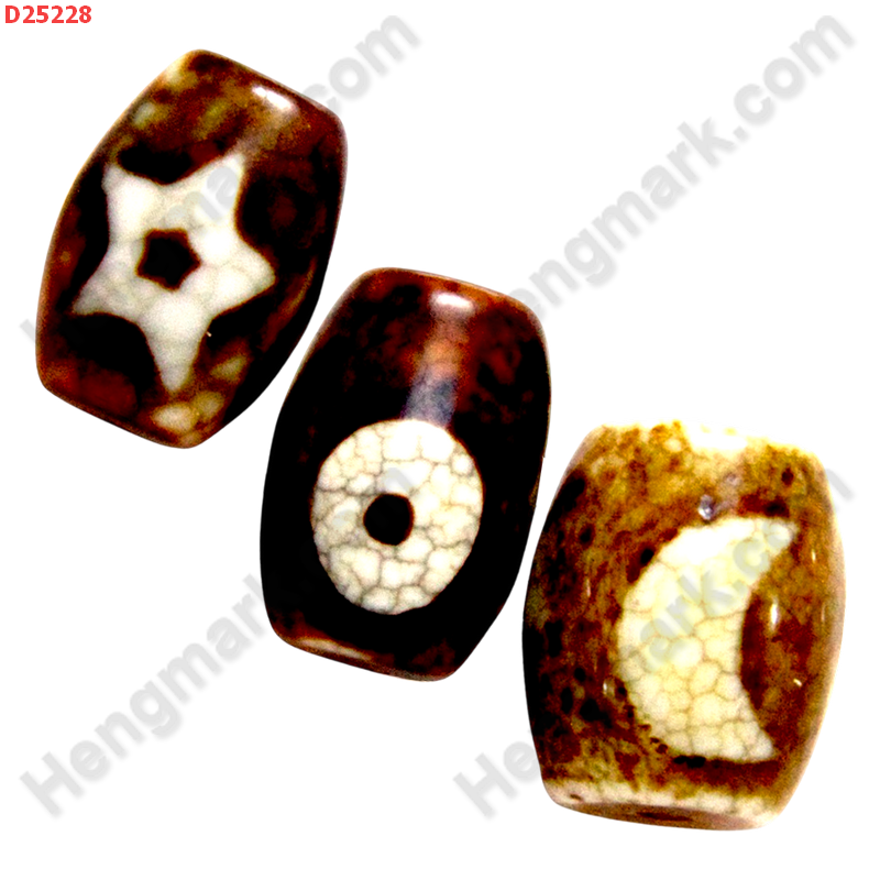 D25228 หินDZIลายดาว ราคา 250 บาท http://ww2.hengmark.com/view_product/D25228.htm