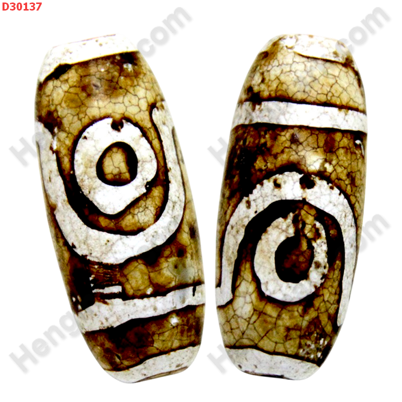 D30137 หินDZI ลาย 2 ตา ราคา 300 บาท http://ww2.hengmark.com/view_product/D30137.htm
