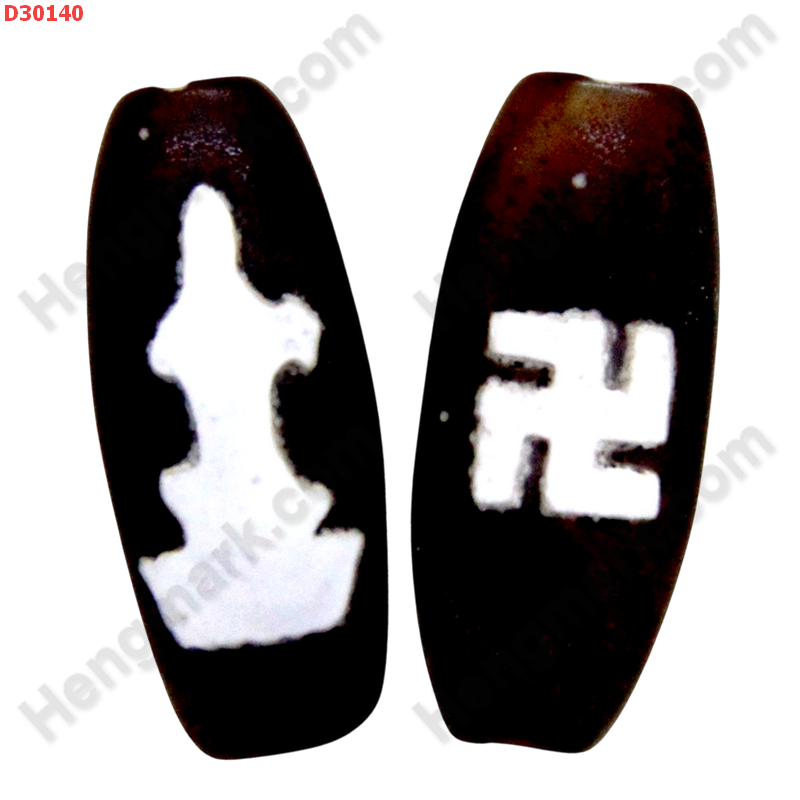 D30140 หินDZI ลายกวนอิม สวัสดิกะ ราคา 300 บาท http://ww2.hengmark.com/view_product/D30140.htm