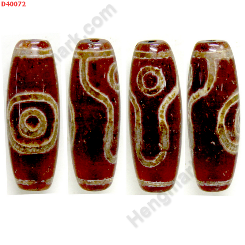 D40072 หินDZI ลาย 2 ตา ภูเขา ราคา 400 บาท http://ww2.hengmark.com/view_product/D40072.htm