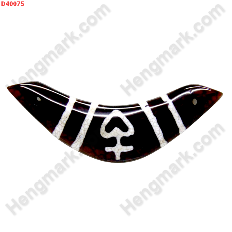 D40075 หิน DZI รูปบูมเมอแรง ลายแก้ววิเศษ ราคา 400 บาท http://ww2.hengmark.com/view_product/D40075.htm