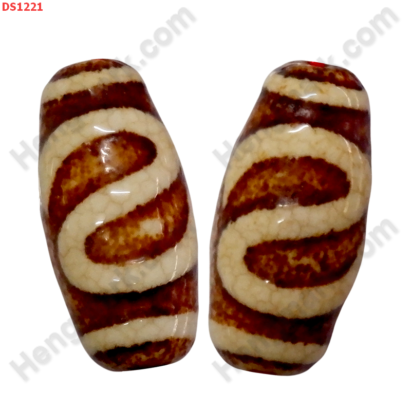 DS1221 หิน DZI ลายไฉ่ซิงเอี๊ย ราคา 1200 บาท http://ww2.hengmark.com/view_product/DS1221.htm