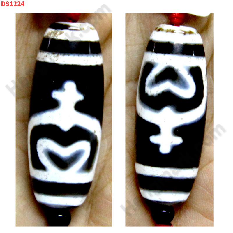 DS1224 หิน DZI ลายแก้ววิเศษ ราคา 1200 บาท http://ww2.hengmark.com/view_product/DS1224.htm