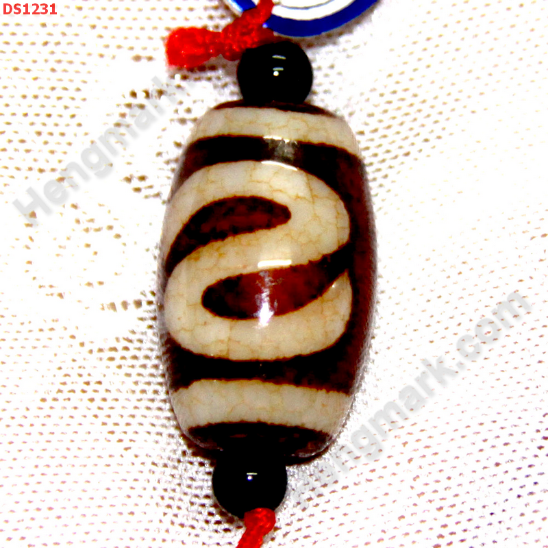 DS1231 หินDZI ลายตะขอ ราคา 1200 บาท http://ww2.hengmark.com/view_product/DS1231.htm