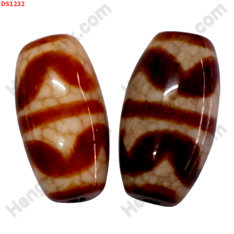 DS1232 หินDZI ลายเขี้ยวเสือคู่ ราคา 1200 บาท http://ww2.hengmark.com/view_product/DS1232.htm