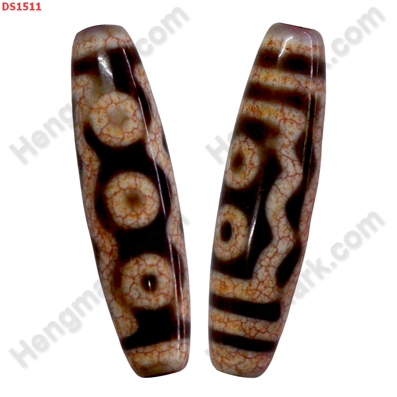 DS1511 หินDZI ลาย 5 ตา ราคา 1500 บาท http://ww2.hengmark.com/view_product/DS1511.htm