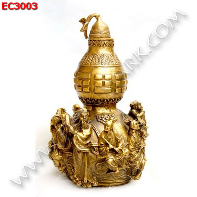 EC3003 น้ำเต้า 8 เซียนทองเหลือง ราคา 2000 บาท http://ww2.hengmark.com/view_product/EC3003.htm