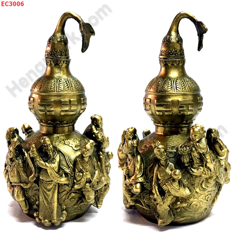 EC3006 น้ำเต้า 8 เซียน ทองเหลือง ราคา 3900 บาท http://ww2.hengmark.com/view_product/EC3006.htm