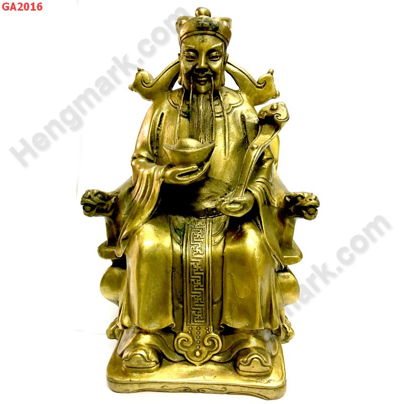 GA2016 ไฉ่ซิงเอี๊ย หรือ ซัมภาลาทองเหลือง เทพเจ้าแห่งโชคลาภทิเบต ราคา 3900 บาท http://ww2.hengmark.com/view_product/GA2016.htm