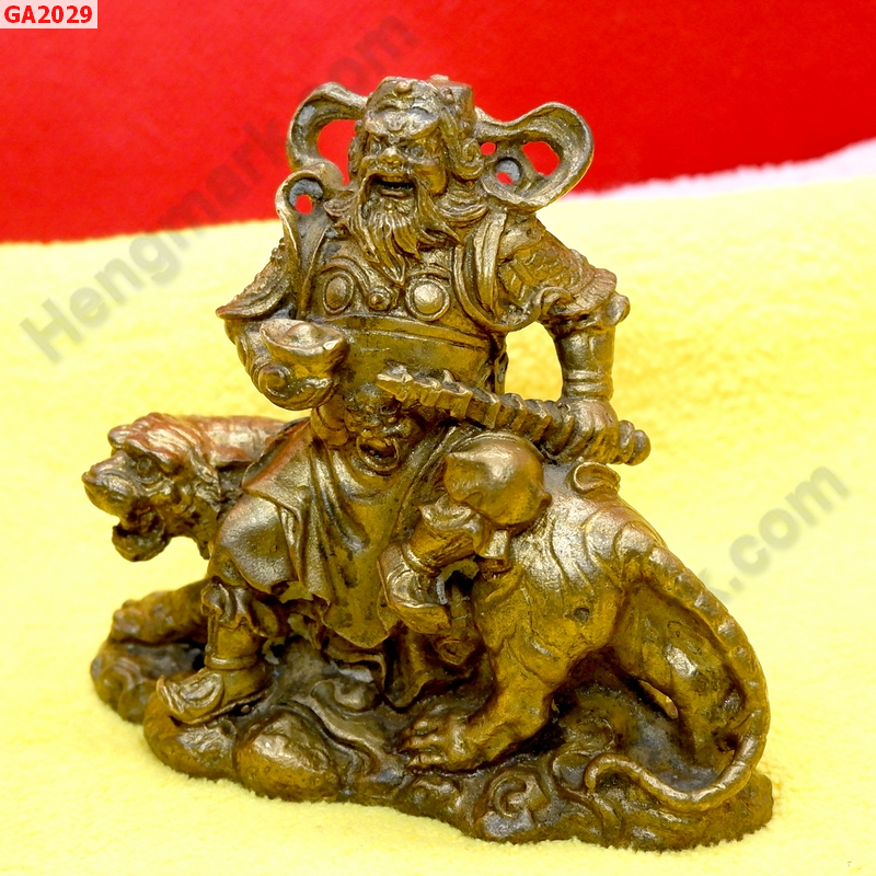 GA2029 ไฉ่ซิงเอี๊ยทองเหลิอง นั่งบนหลังเสือ ราคา 1299 บาท http://ww2.hengmark.com/view_product/GA2029.htm