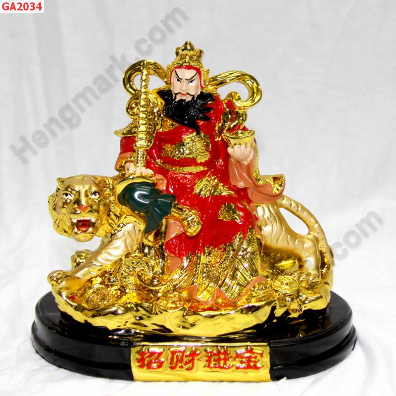 GA2034 ไฉ่ซิงเอี๊ยนั่งบนหลังเสือ เสื้อแดง ราคา 999 บาท http://ww2.hengmark.com/view_product/GA2034.htm