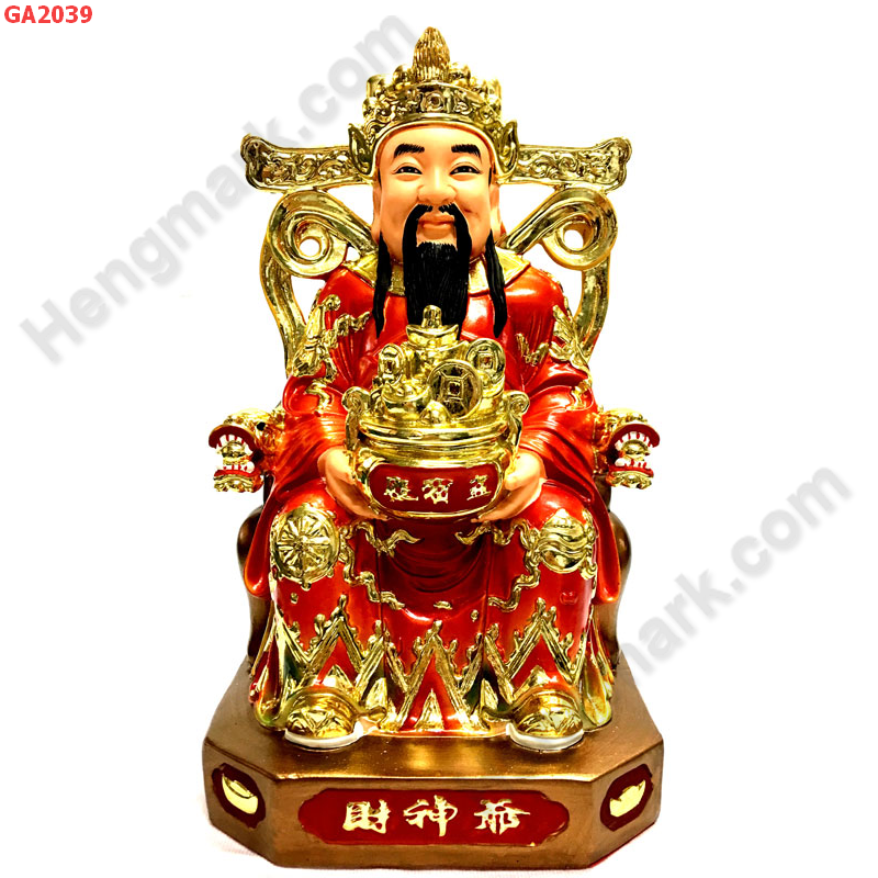 GA2039 ไฉ่ซิงเอี๊ยนั่งอุ้มกระถางทอง เสื้อแดง ราคา 1899 บาท http://ww2.hengmark.com/view_product/GA2039.htm