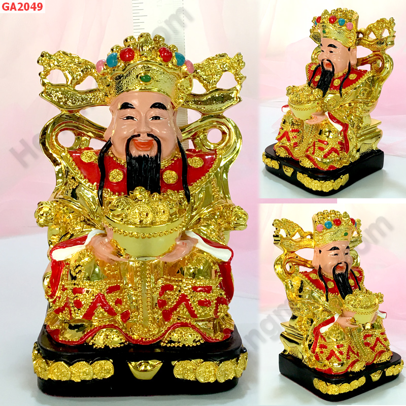 GA2049 ไฉ่ซิงเอี๊ยนั่งอุ้มก้อนทองเสื้อแดง ราคา 1600 บาท http://ww2.hengmark.com/view_product/GA2049.htm