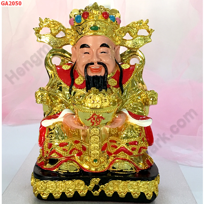 GA2050 ไฉ่ซิงเอี๊ยนั่งอุ้มก้อนทองเสื้อแดง ราคา 2400 บาท http://ww2.hengmark.com/view_product/GA2050.htm