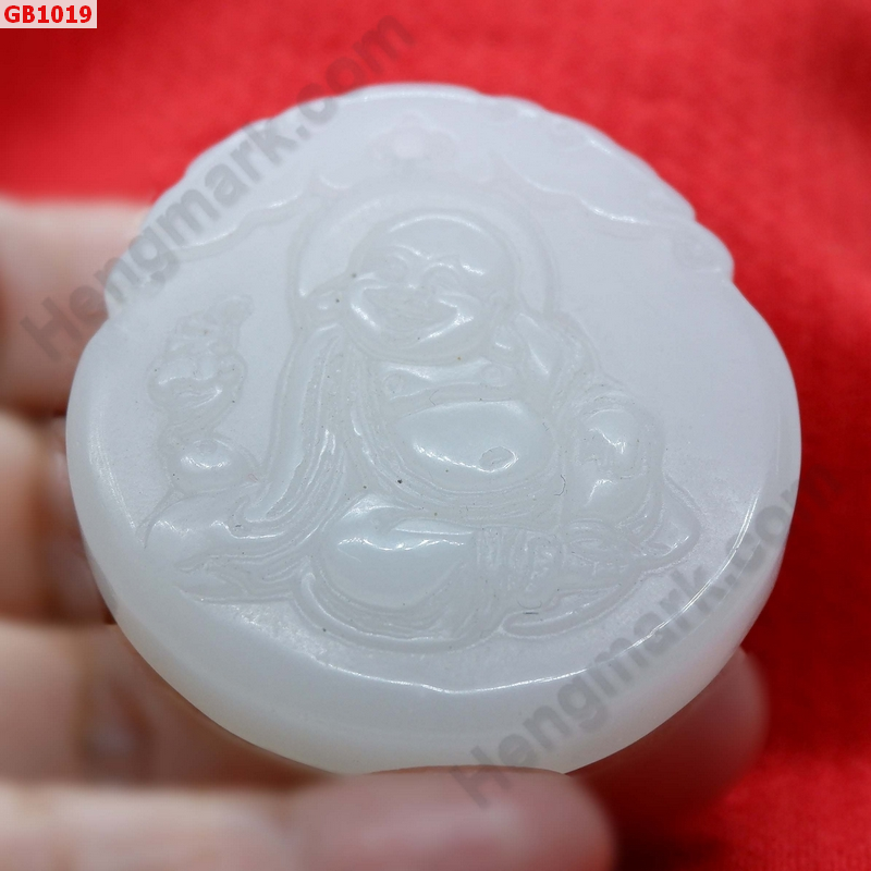 GB1019 จี้หยกขาวรูปพระสังกัจจายน์ ราคา 299 บาท http://ww2.hengmark.com/view_product/GB1019.htm