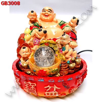 GB3008 พระสังกัจจายน์ กับเด็ก 5 คน น้ำพุ ราคา 1699 บาท http://ww2.hengmark.com/view_product/GB3008.htm