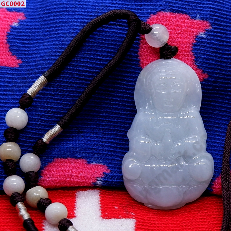 GC0002 สร้อยคอเจ้าแม่กวนอิมหยกขาว ราคา 299 บาท http://ww2.hengmark.com/view_product/GC0002.htm
