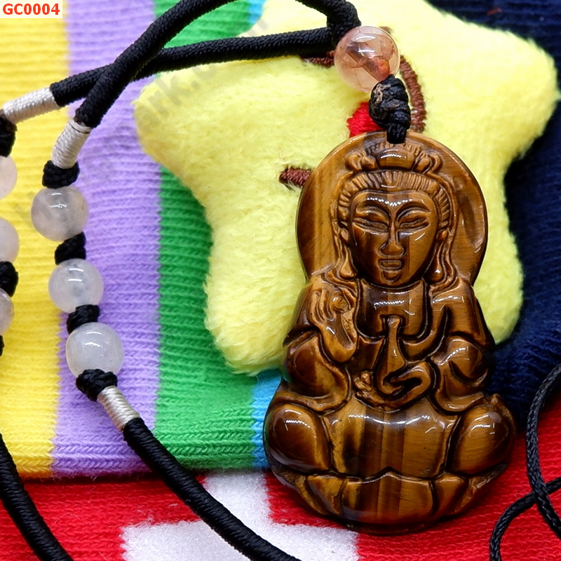 GC0004 สร้อยคอเจ้าแม่กวนอิมหินไทเกอร์อาย ราคา 299 บาท http://ww2.hengmark.com/view_product/GC0004.htm